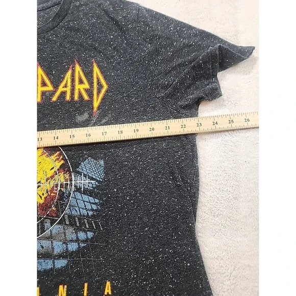 2018 Def Leplaed Pyromania Tee Size‎ Xl Black - Picture 4 of 5